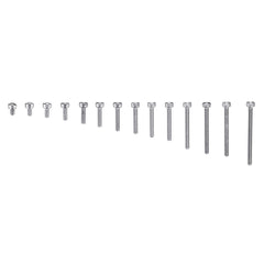 280Pcs M3 304 Stainless Steel Hex Socket Cap Head Screw Bolts Assortment Set