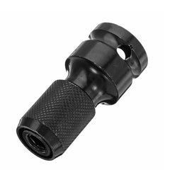 1/2 Inch Square To 1/4 Inch Hex Female Telescopic Socket Adapter Drill Chuck Converter Impact Driver