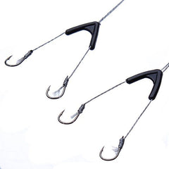 2 PCS Fishing String Hook High Carbon Steel Fishing Hook