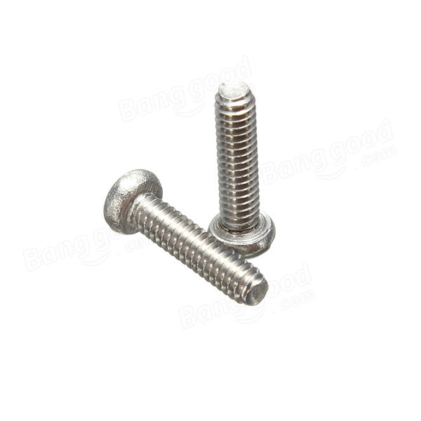 50pcs M2x8mm Philips Head Screw 304 Stainless Steel Screw