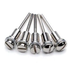 5pcs 1/8 Inch High Speed Steel Shank 5.8mm Screw Mandrels For Dremel