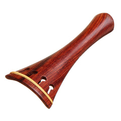 7-Piece Redwood Violin Parts Set Includes 1 Tailpiece 4 Tuning Pegs 1 Chin Rest 1 Endpin Accessories for 4/4 Violin