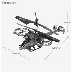 IR Control 3.5 Channels Infrared RC Helicopter Flying Toy