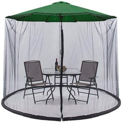 300x230cm Patio Umbrellas Mesh Net Tables Picnic Net Cover Install Anti-mosquitoes Net