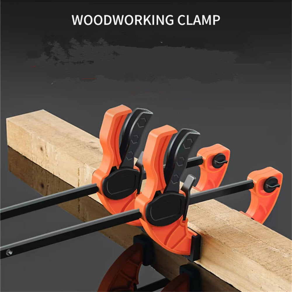 6" Quick Lock F Clamp - Heavy Duty Woodworking Bar Clamp Kit