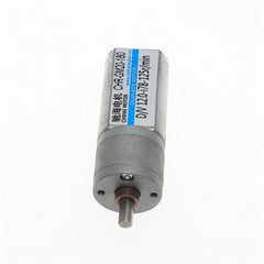 12V 125RPM 6V 62RPM Carbon Brush Gear Motor