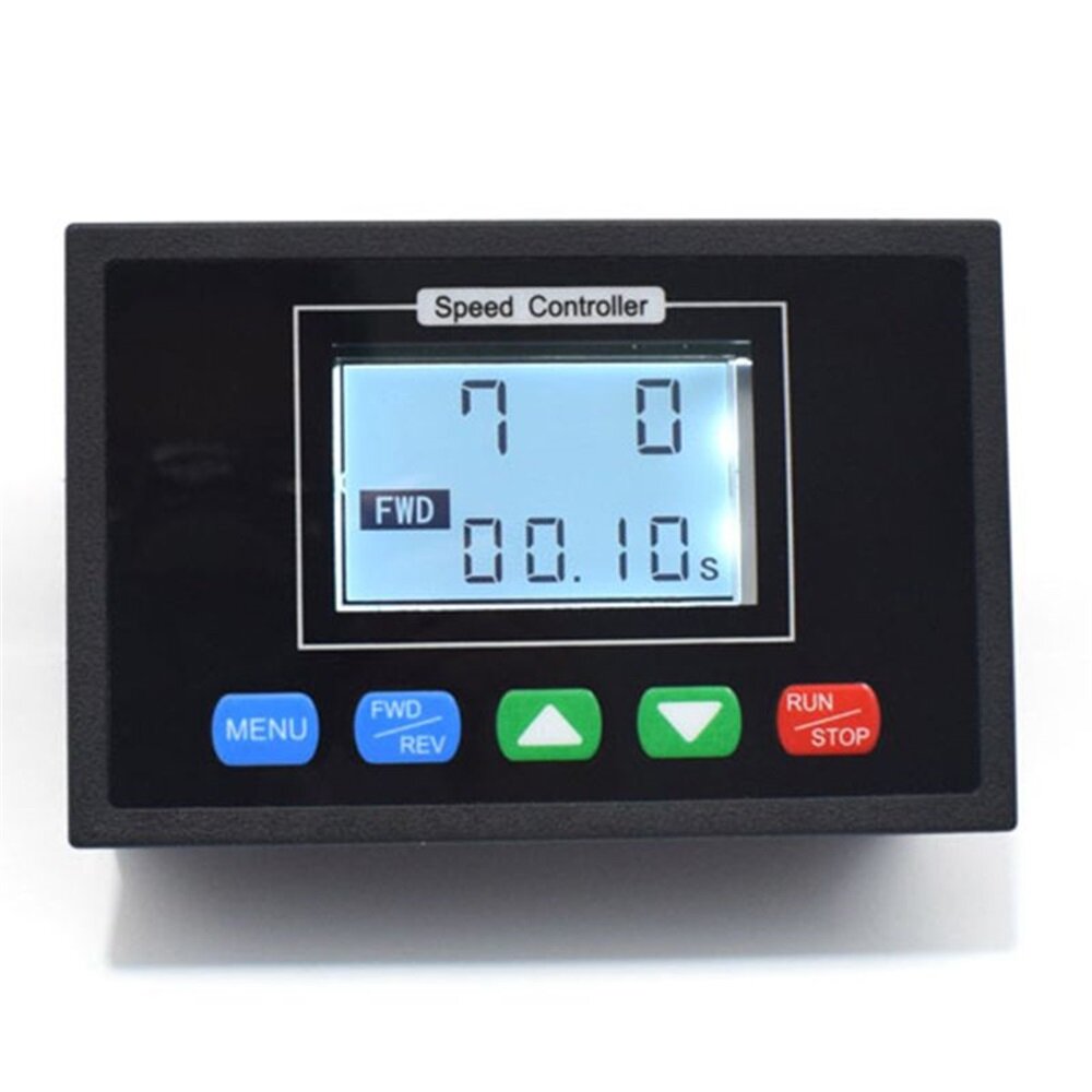 Fully Automatic Digital PWM Motor Speed Controller DC 12V 24V 36V 48V 40A Time Reversible U1JB Speed Meter