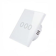 Smart WIFI+RF433 Touch Wall Switch Tuya APP Remote Control Timer Work With Amazon Alexa Google Assistant 100V-250V