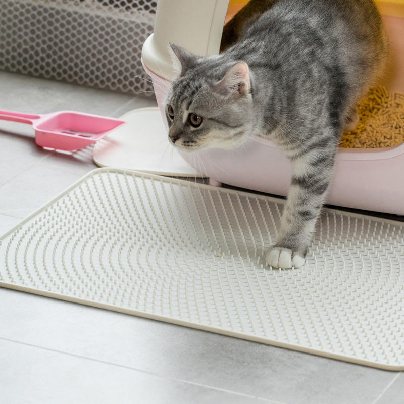 Pet Mat Cat Sand Mat Soft Silica Gel Mat Cat Pad Cat Toilet Control Panel Pet Supplies