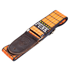 Guitar Strap Nylon Leather End Adjustable Shoulder Strap For Acoustic Guitar Bass Electric Guitar Parts Accessories