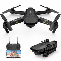 WIFI FPV With 120 FOV 1080P HD Camera Adjustment Angle High Hold Mode Foldable RC Drone Quadcopter RTF