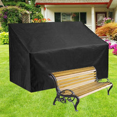 Bench Seat Cover Waterproof 210D Oxford Fabric Outdoor Garden Yard 2/3/4 Seats