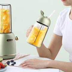 200W 500ml Portable Juicer Fruit Vegetable Mixer Soybean Ice Crusher 2 Cups