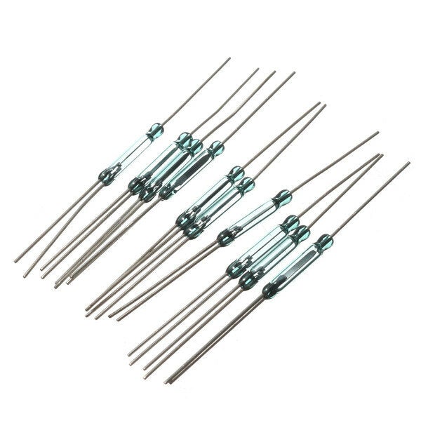 10pcs N/O N/C SPDT Magnetic Switch Reed Switches 2.5x14mm Switch