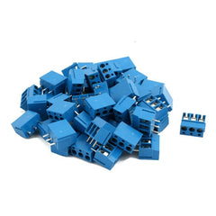 100pcs 2Pin 3pin 4Pin Wire Terminal Copper 5mm Pitch PCB Screw Terminal Block Connectors 300V 16A