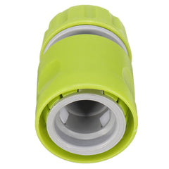 ABS Plastic Water Tap Hose Pipe Connector Quick Coupler with Stop Green