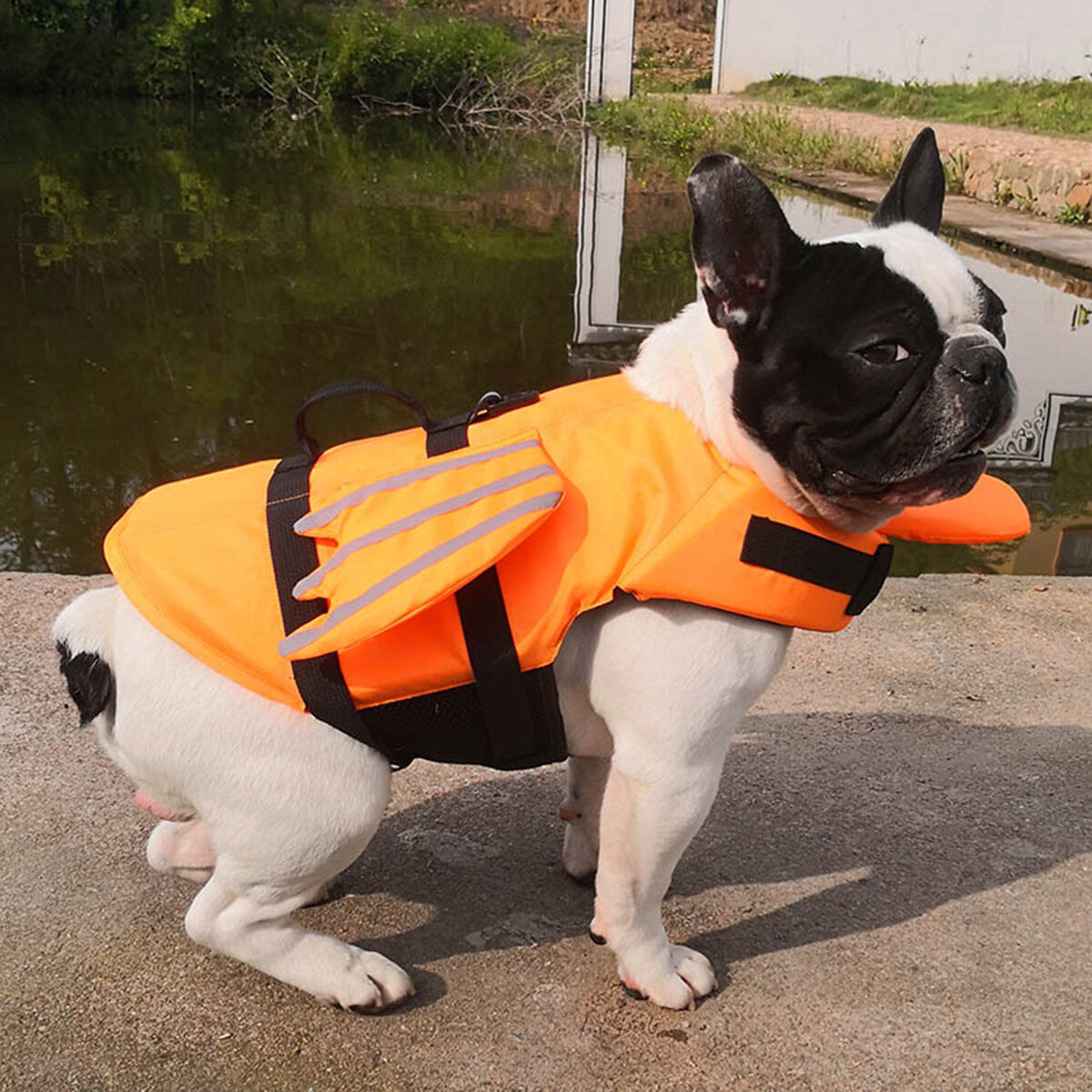 Dog Life Jacket Pet Safety Life Vests Buoyancy Aid Float Reflective Swimming Safety Dog Vest Puppy Supplies