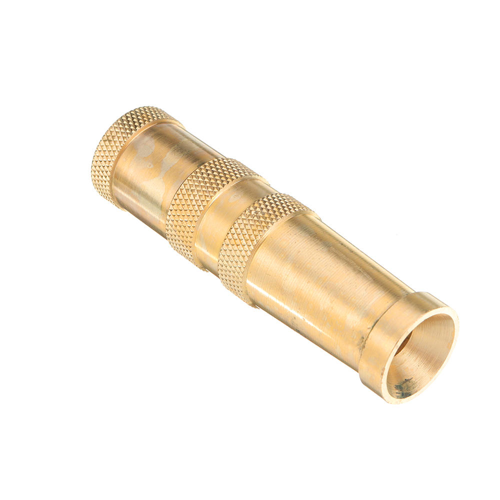 1/2'' NPTAdjustable Copper Straight Nozzle Connector Garden Water Hose Repair Quick Connect Irrigation Pipe Fittings Car Wash Adapter