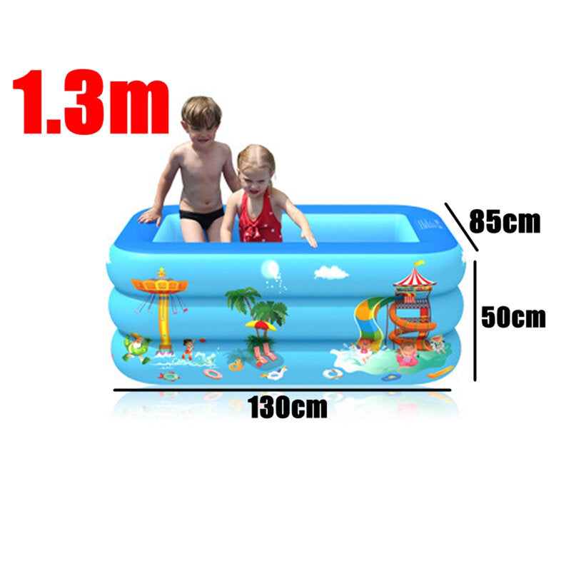 Inflatable Swimming Pool Family Swimming Pool Children Pool Outdoor Water Play Kids Toys