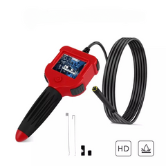 Professional Industrial HD Borescope with 2.4 Inch LCD Screen 5.5mm Borescope Inspection Camera 1/3M Cable USB Waterproof