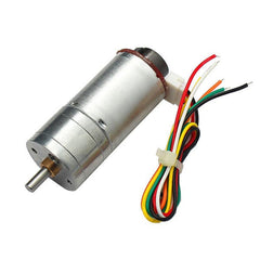 6V 100RPM Encoder Motor DC Gear Motor with Fixed Support Mounting Bracket