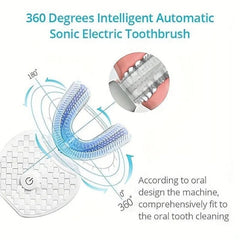 Intelligent Sonic Electric Toothbrush - Cold Light Auto-Clean with Smart Timer