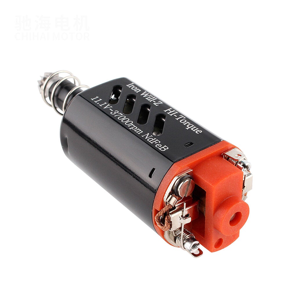 Gear Motor DC 11.1V 37000rpm High Torque Gear Motor High Speed Long Shaft Airsoft Motor