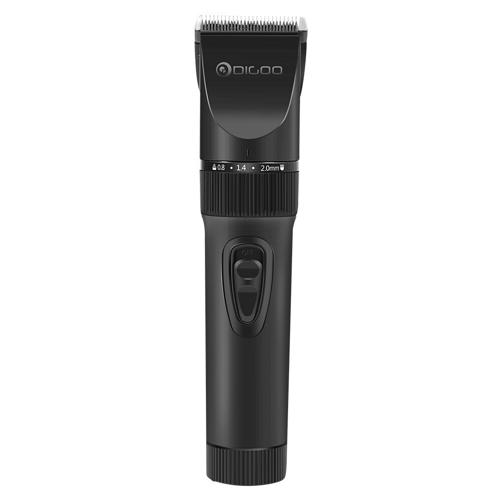 Ceramic R-Blade Hair Clipper Trimmer Rechargeable 4X Extra Limiting Comb Razor Silent Motor for Children Baby Men