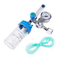 O2 Oxygen Meter Valve Body Zinc Alloy Inhaler Weld Pressure Reducing Valve Pressure Regulators Pressure Gauge