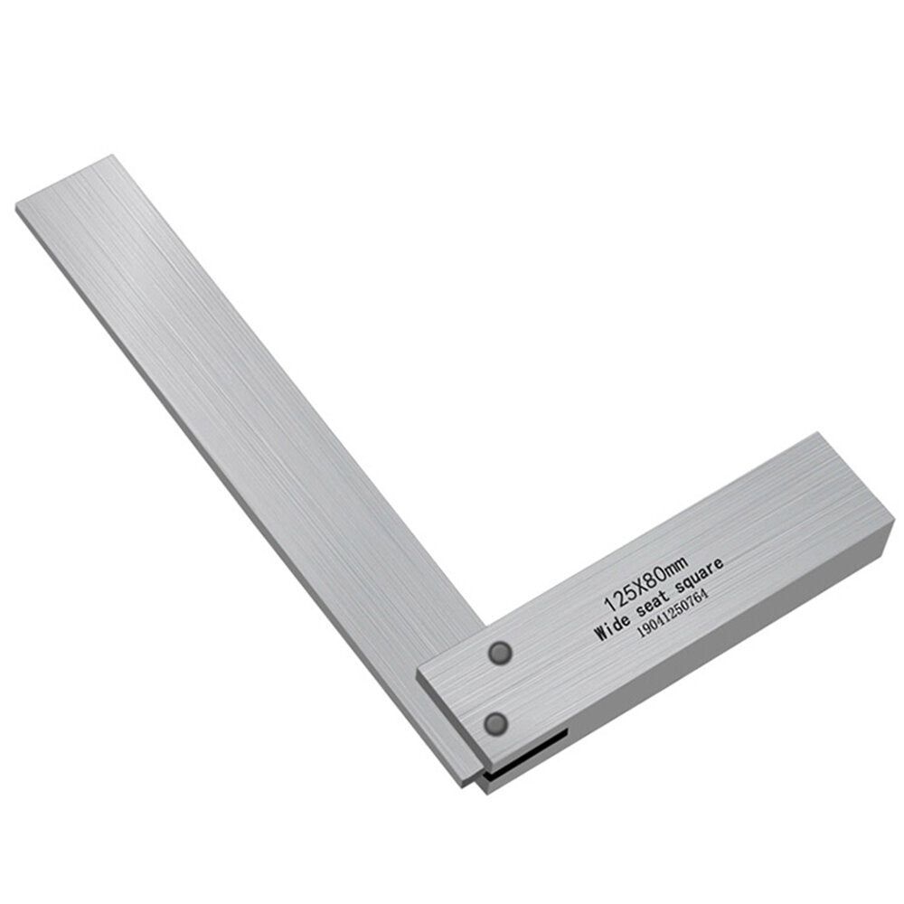 Square 90-degree square L-shaped ruler With ground seat hardened steel angle ruler