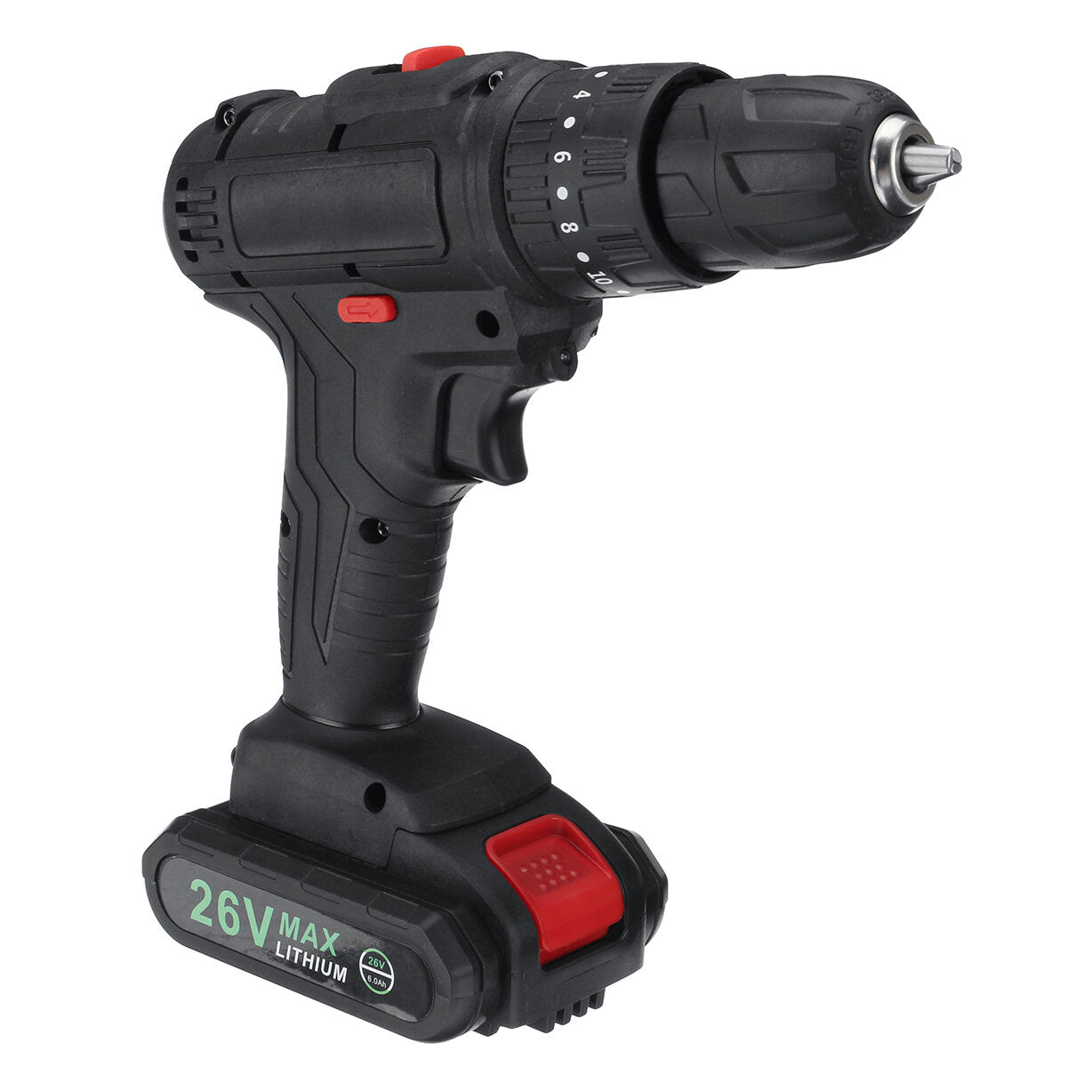 48V 1500W Impact Electric Drill 28N.m Max Torque LED Light Screwdriver Power