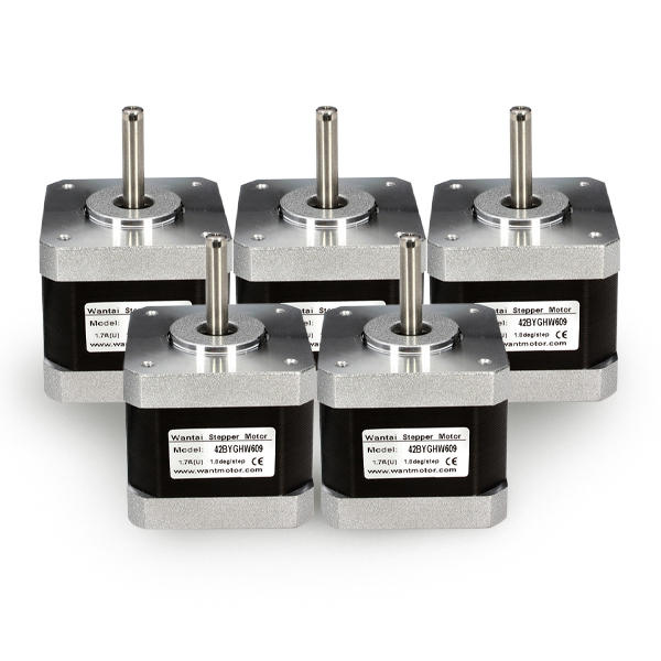 5pcs Two Phase Stepper Motor 42BYGHW609 40mm 3.6kg.cm 1.7A