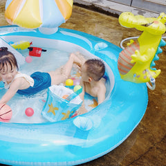 Crocodile Park Children's Inflatable Swimming Pool Summer Play Pool