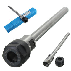 100L Collet Chuck Holder Straight Shank CNC Milling Lathe Extension Rod Lathe Tools