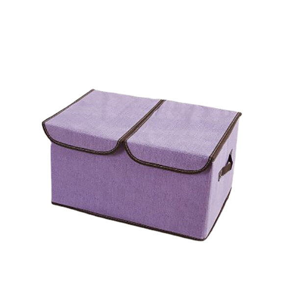 Large Double Cover Clothes Separate Storage Box Toy Storage Case Underwear Container Clothes Storage Bag