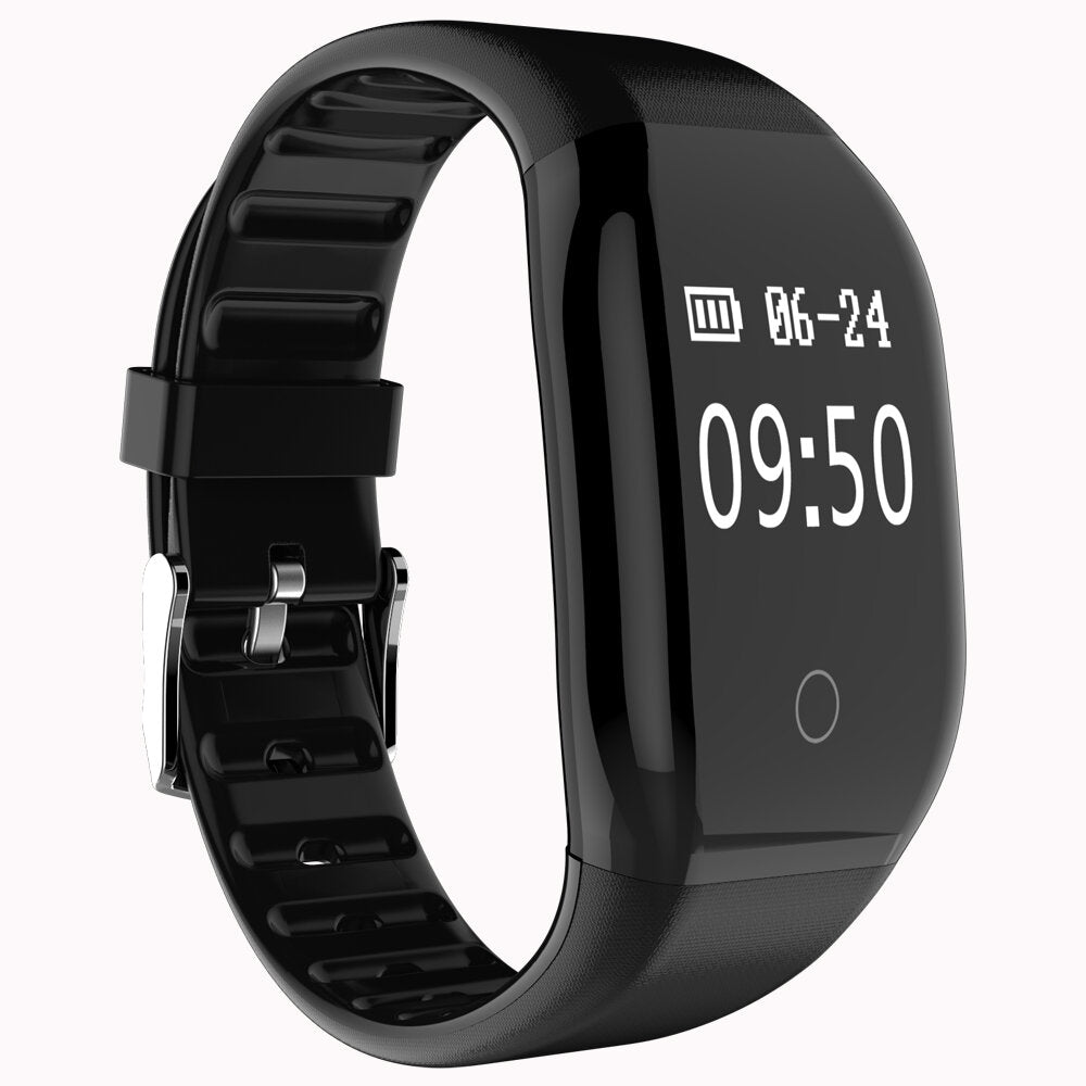 Heart Rate Sleep Monitor  IP67 Waterproof Smart Watch Bracelet Pedometer
