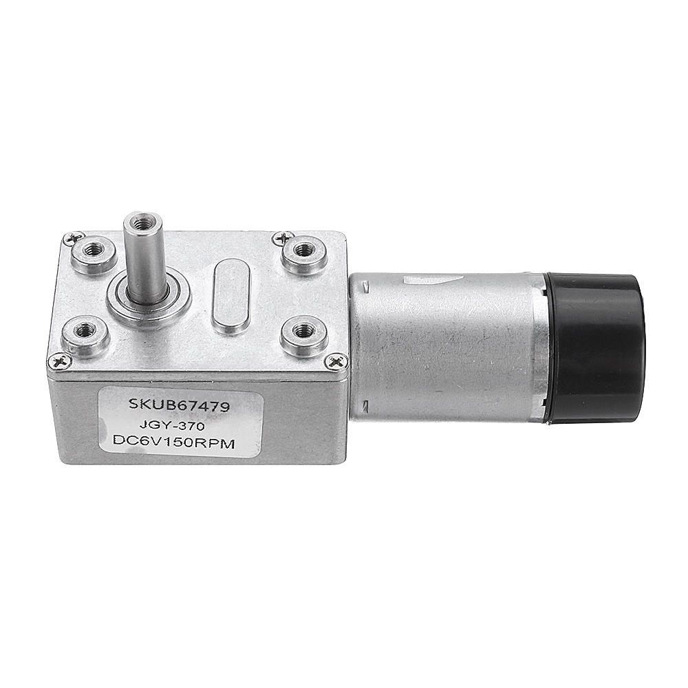 DC 6V Reduction Gear Turbine Motor Worm Self-locking Encoder Motor Signal Feedback