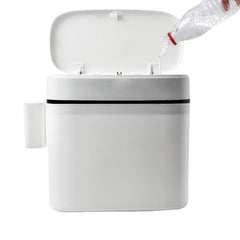 Multi-function Bathroom Trash Can Wastebasket Toilet Brush Toilet Garbage Bin Waste Dustbin Restroom