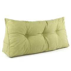 Sofa Back Cushion Bed Couch Seat Rest Pad Waist Support Triangular Wedge Pillow Backrest Home Office Furniture Decorations