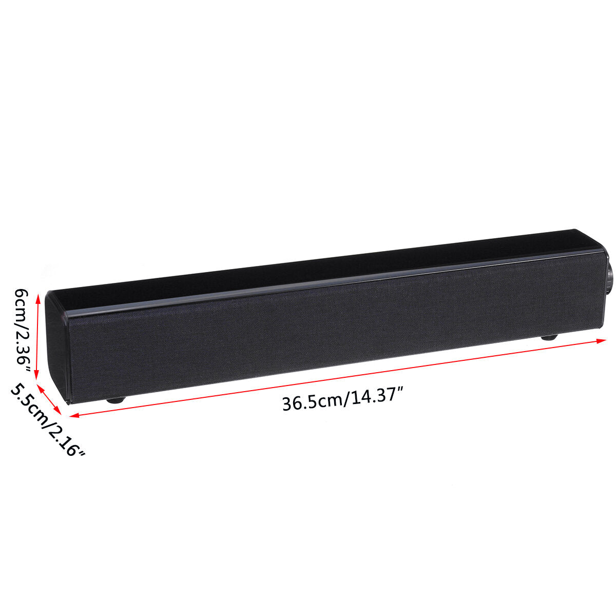 Wireless Bluetooth SoundBar Speaker Simple and Fashion Bluetooth Music Playback Home Theater Audio