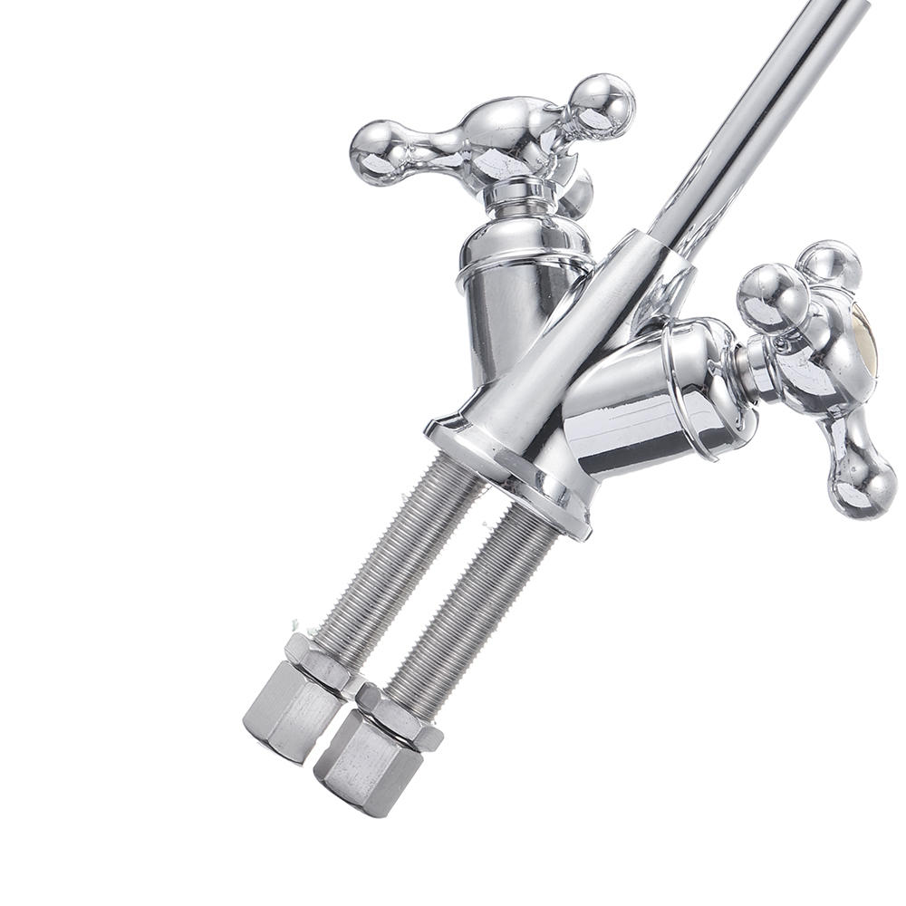 304 Stainless Steel Reverse Osmosis Three Forks Mixer Tap 360 Degree Swivel Spout Gooseneck Drinking Water Filter Faucet