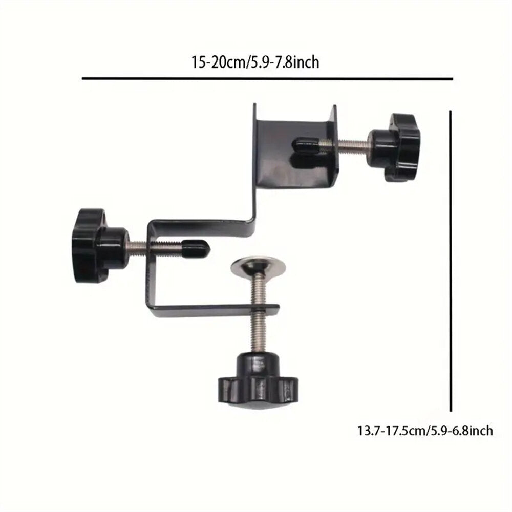 Steel Drawer Installation Clamps - Sturdy Cabinet Fixing Clips & Hardware Jig Tool