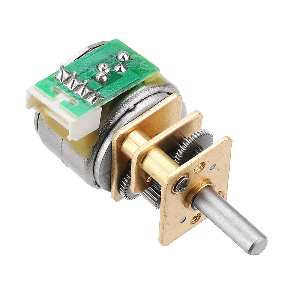 DC 5V 30RPM 15RPM 5RPM Stepper Motor Gear Motor with All Metal Gearbox