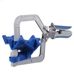 90-degree Quick-Adjust Corner Clamp for Woodworking - Right Angle Face Frame Clamp