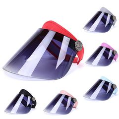 Multi-Purposes Rotatable Face-Covering Sun Protective Hat Summer Cycling Sunshade Mask Saliva Protection Mask