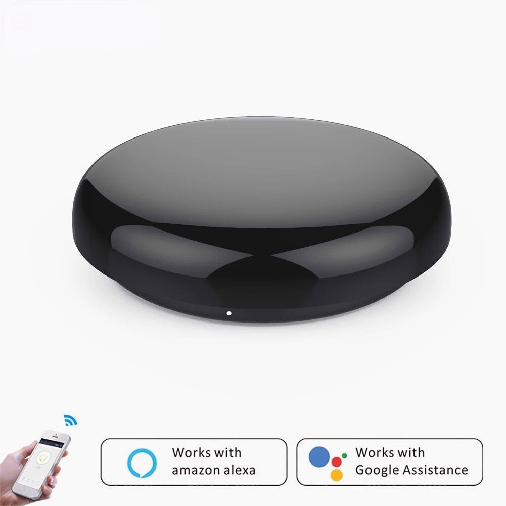 Smart WIFI IR Remote Control Universal Infrared Wireless Remote Controller for TV DVD AUD AC Work with Alexa Google Home