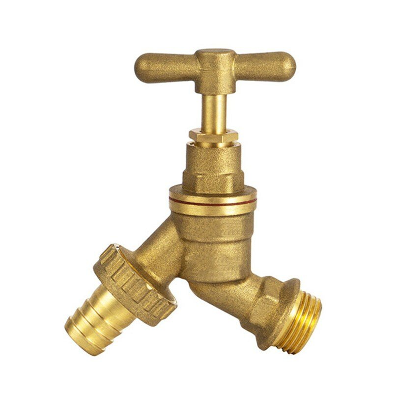 1/2 Inch Brass Slow-closing Faucet Ton Barrel Joint Accessories Outlet Water Tap Valve For Garden Irrigation