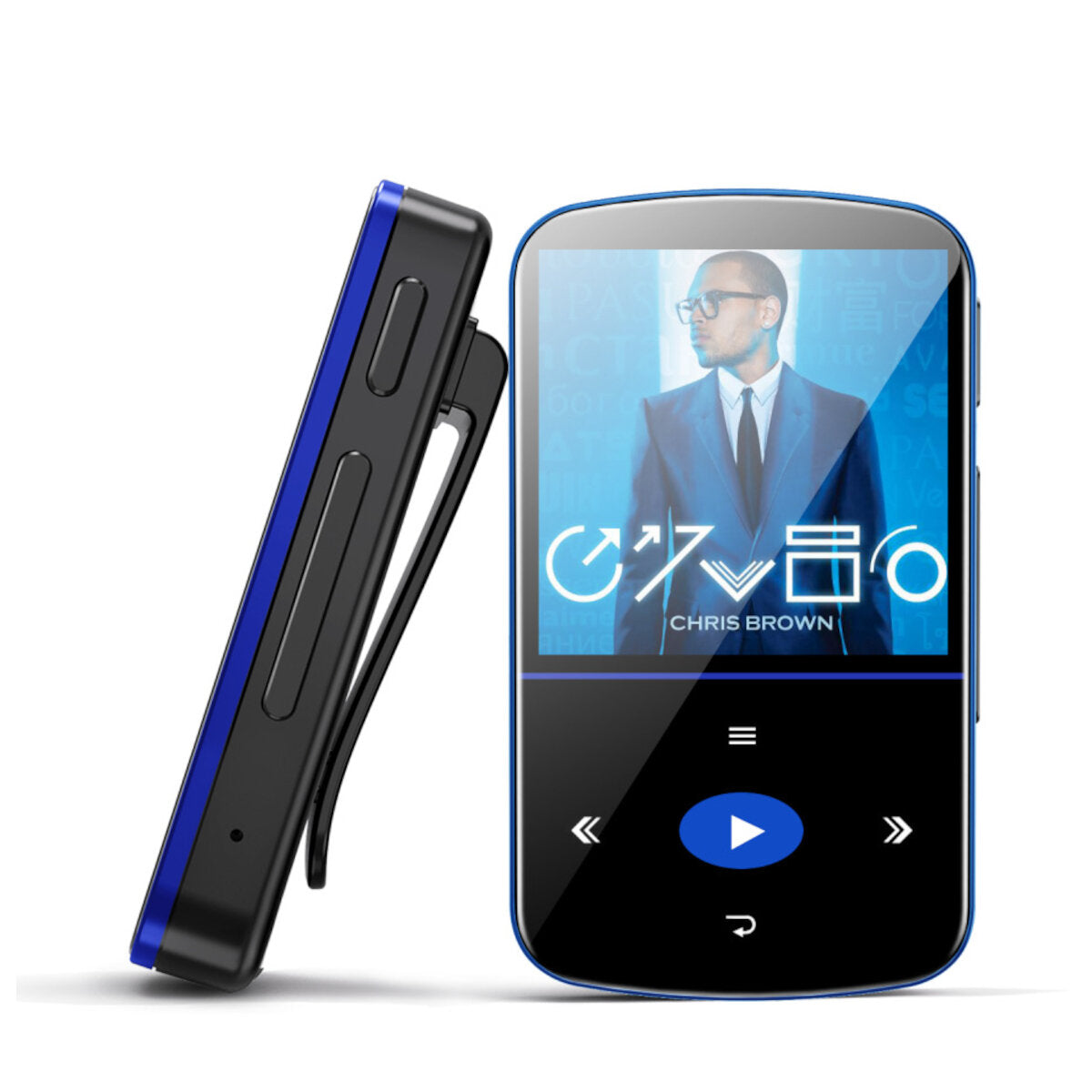 2.98 inch IPS Touch Screen Bluetooth 5.0 MP3 Player Recording Pen MP4 Lossless Music Portable Stereo 3.5mm Audio Input TF Card Voice Recorder