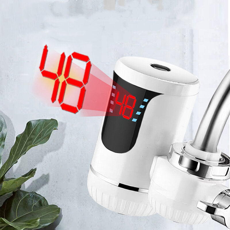 3000W Faucet 3s Fast Heat Home Kitchen Bathroom Electric Tap Instant Hot Water