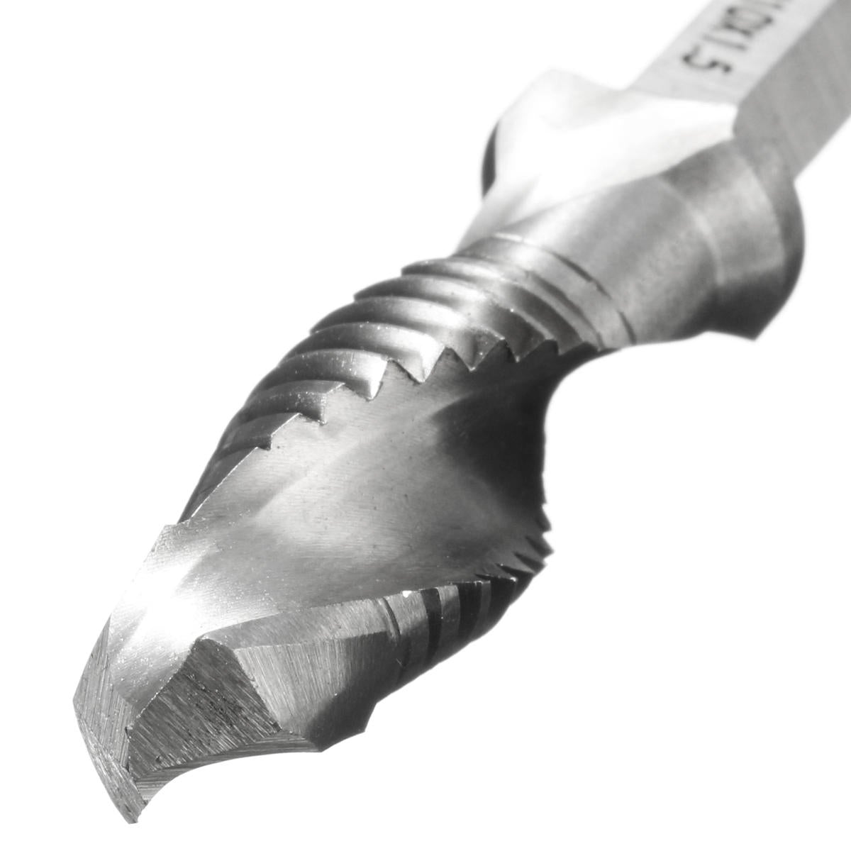 1/4 Inch Hex Shank HSS M4/5/6/8/10 Metric Screw Tap Combination Drill Bit